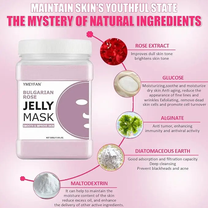 Jelly Face Mask Powder for Facials Esthetician Supplies Professional Beauty Skin Care
