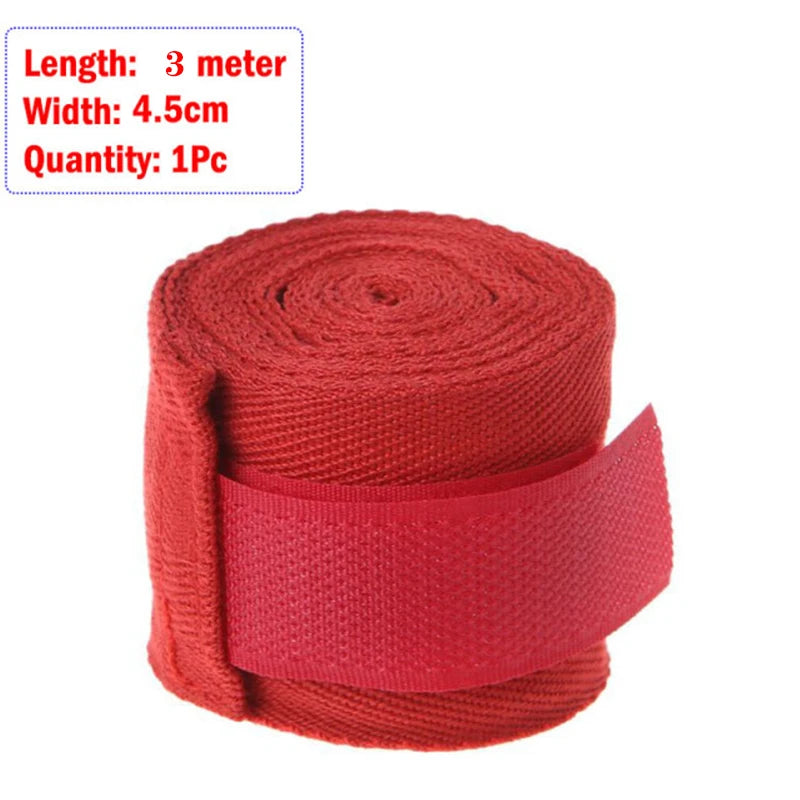 Cotton Boxing Bandage Wrist Wraps Combat Protect Boxing Sport Kickboxing Muay