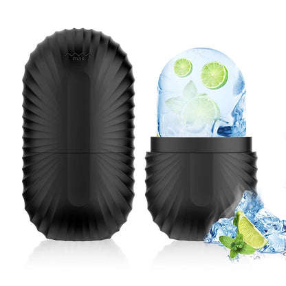 Silicone Ice Roller Face Eye Reusable Ice Cube Facial Roller Ice Mold Skin Care
