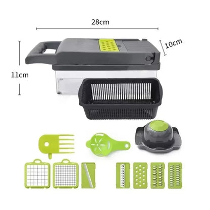 16 in 1 Multifunctional Vegetable Chopper Onion Chopper Handle Food