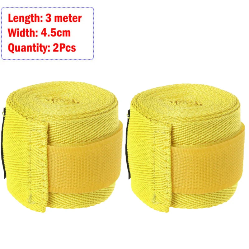Cotton Boxing Bandage Wrist Wraps Combat Protect Boxing Sport Kickboxing Muay