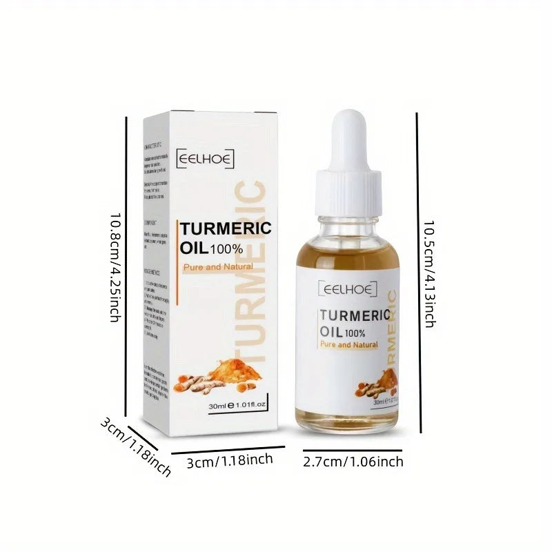 3pcs Turmeric Serum Oil Facial Moisturizing Brighten Essence