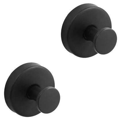 Metal Suction Cup Hook Bathroom Towel Holder No-Drill Strong Adsorption Wall Hooks