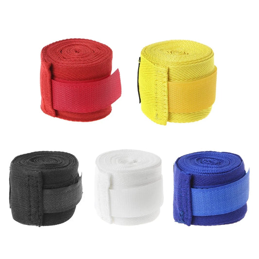 Cotton Boxing Bandage Wrist Wraps Combat Protect Boxing Sport Kickboxing Muay